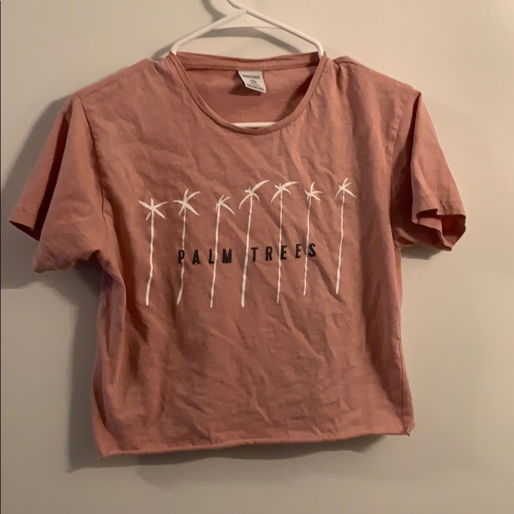 🟢 5/$20 Palm Tree Crop Top